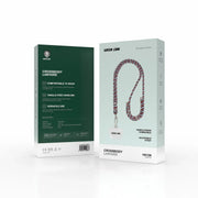 Green Lion Crossbody Lanyard - Blue+Red+Whi te