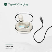 Green Lion Denver True Wireless Earbuds - Cream