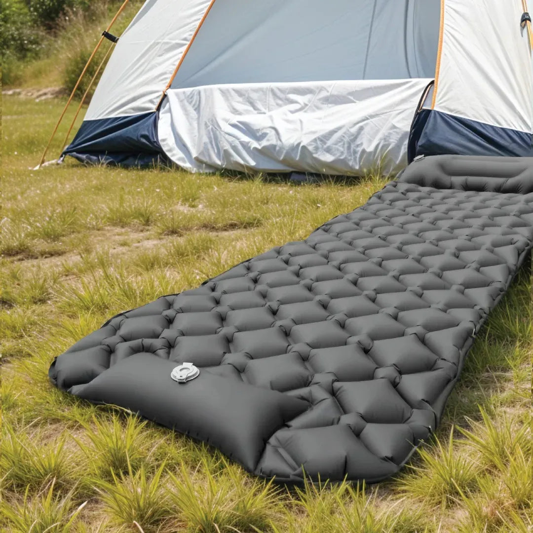 Green Lion Inflatable Air Mattress Beige – image 4