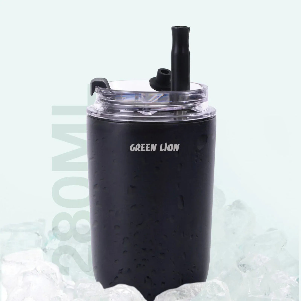 Green Lion Vacuum Travel Mug Lite 280 ML - Black – image 2
