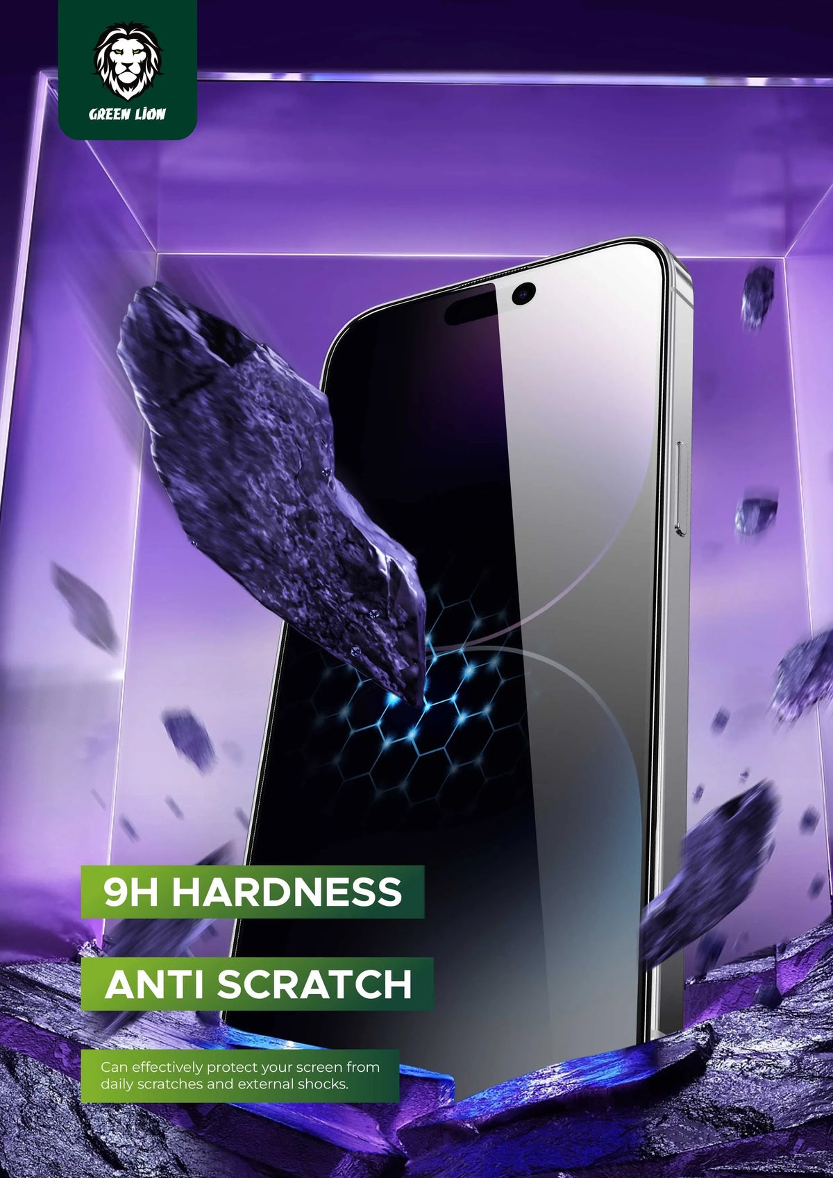 Green Lion 9 HSteve Privacy Screen Protector - Black Edge/Privacy – image 9