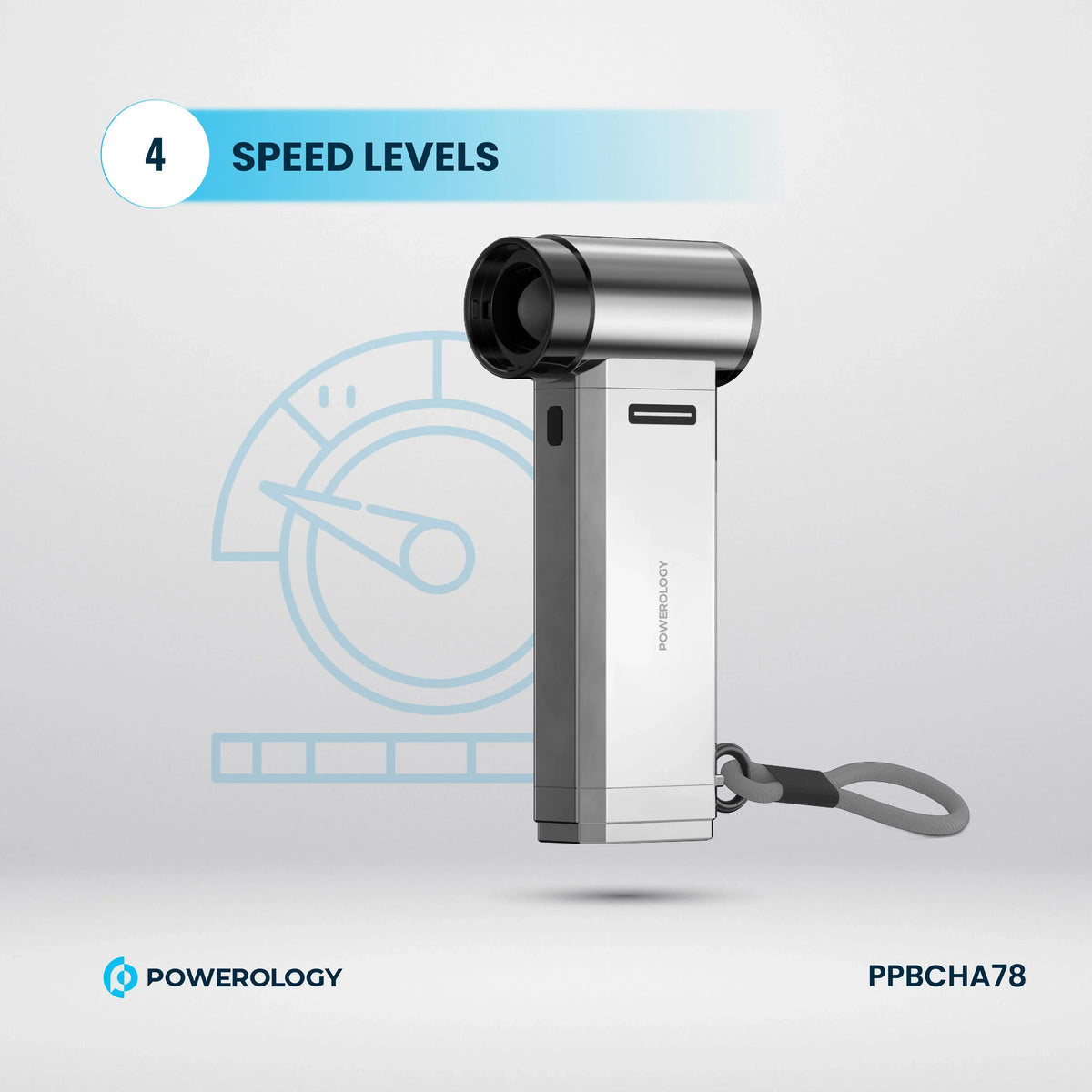 Powerology Turbo Jet Fan Vacuum Silver – image 14