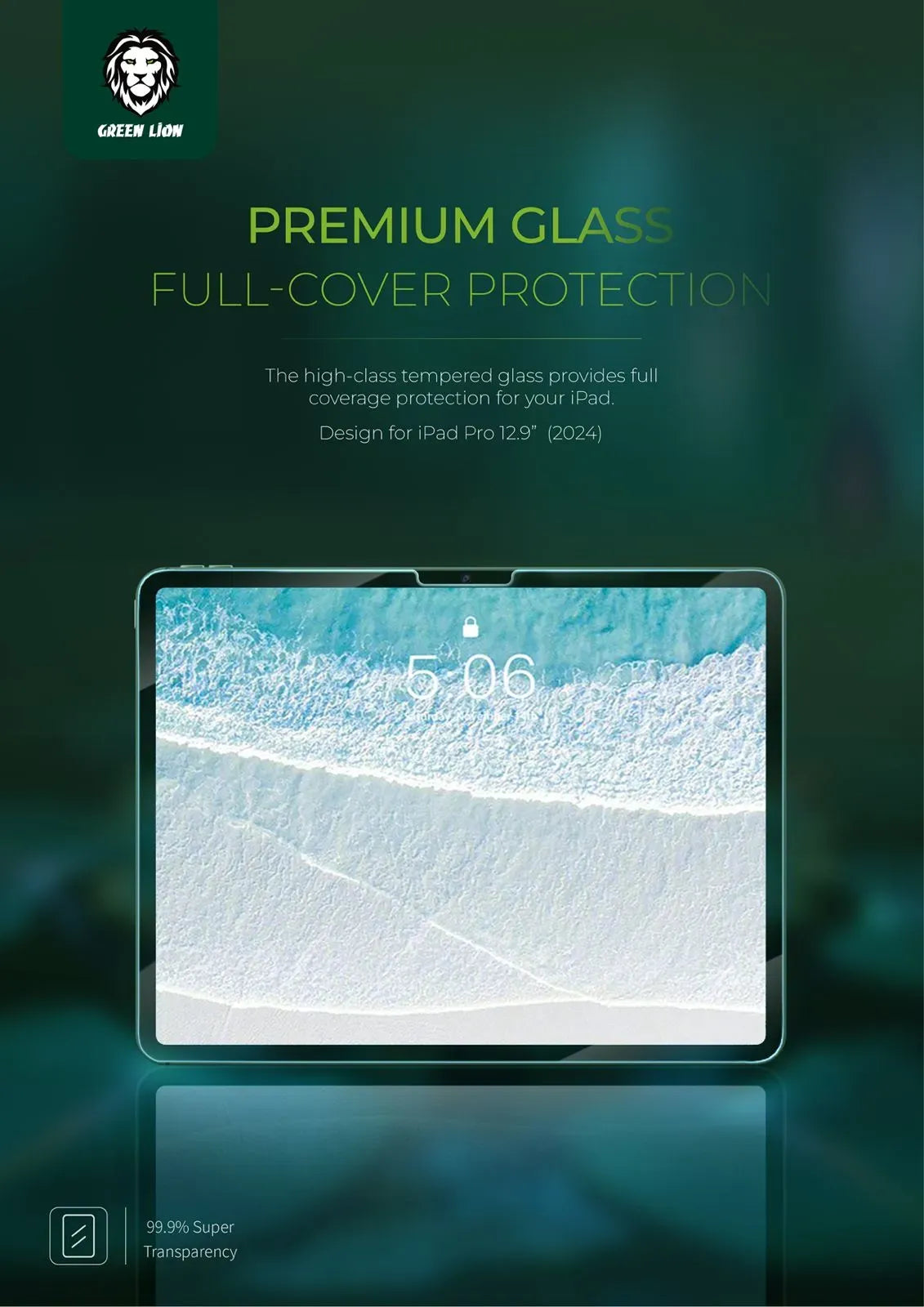 Green Lion Ipad Screen Guard Ipad Pro 11 Clear – image 3
