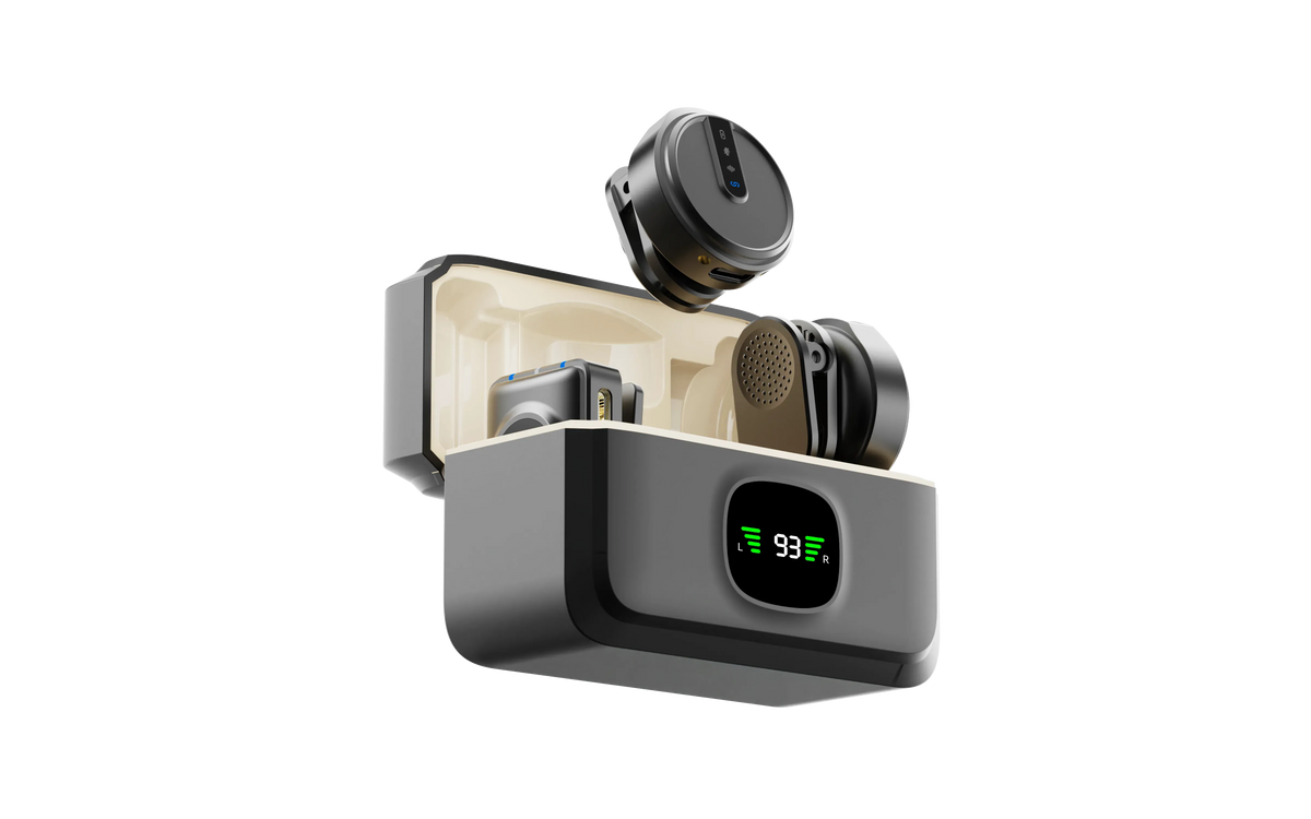 Green Lion GLM-Wireless Mic Lite Environmental Noise Cancellation - Black – image 2