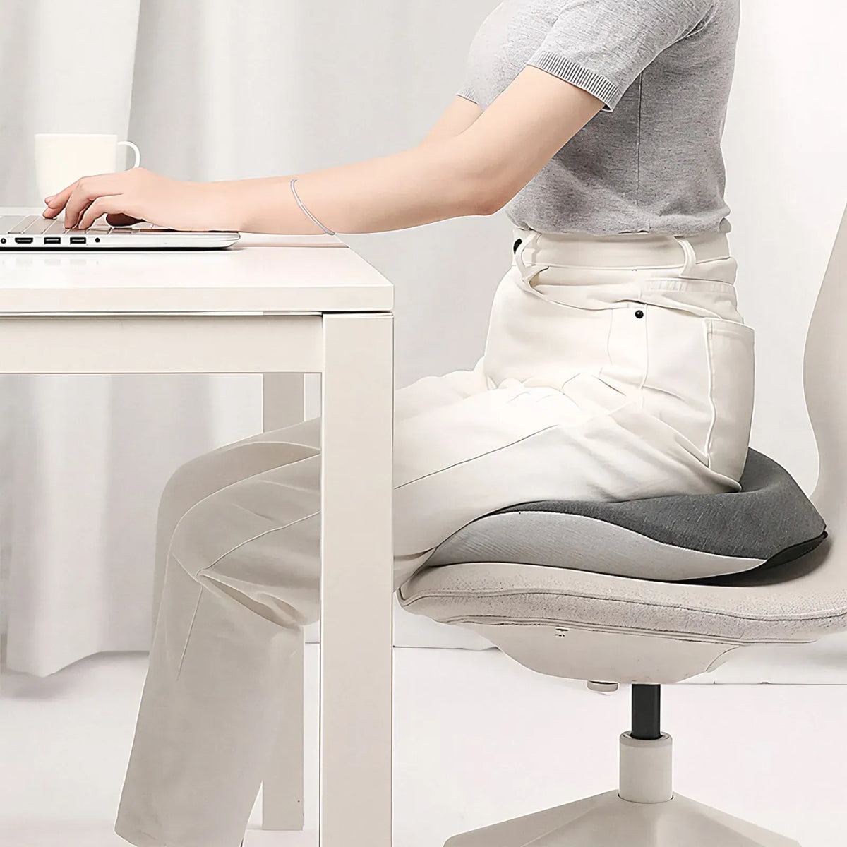Green Lion Ergoflex Comfort Seat Cushion Gray – image 9