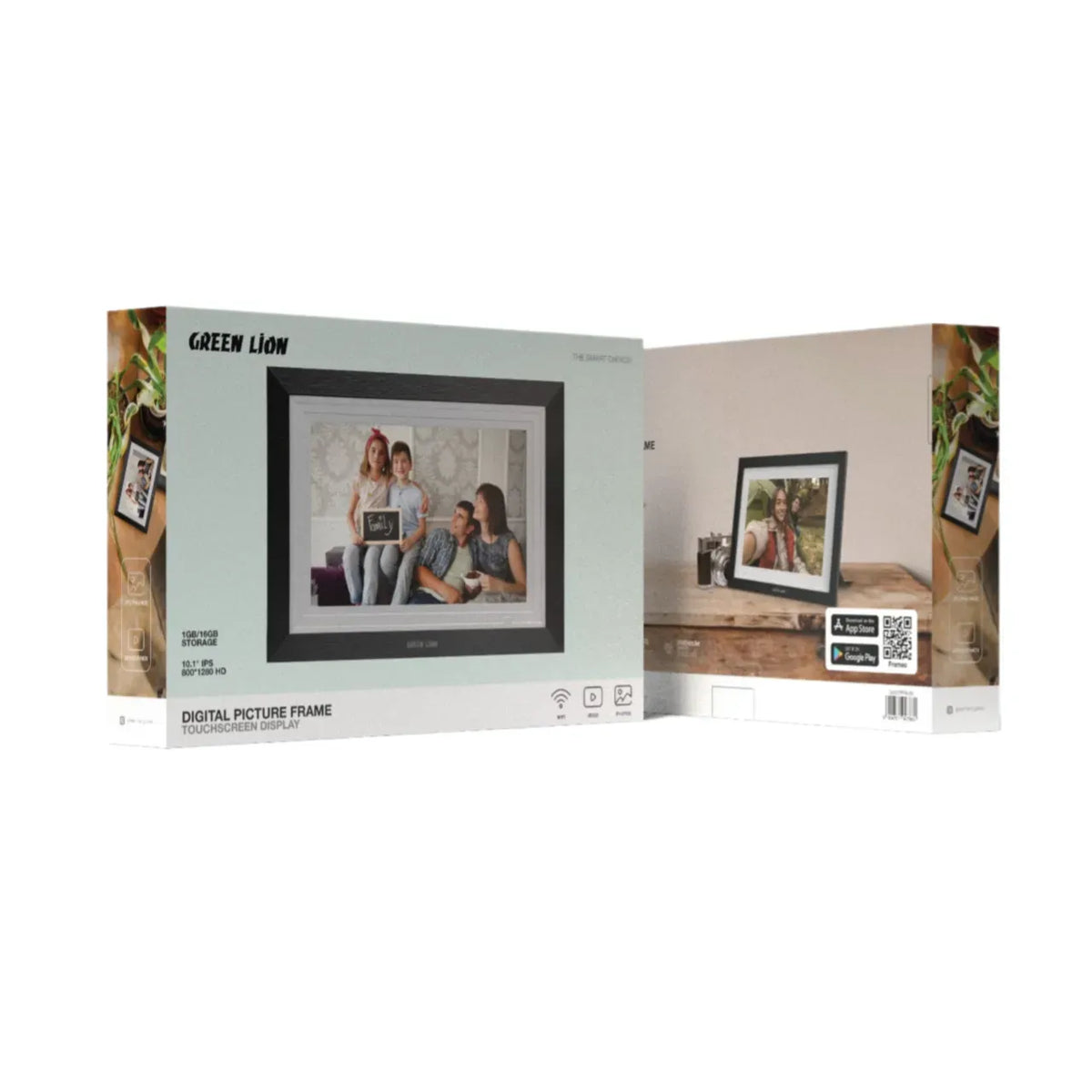 Green Lion Digital Picture Frame Touch Screen Display 10 1 Inch Black – image 2