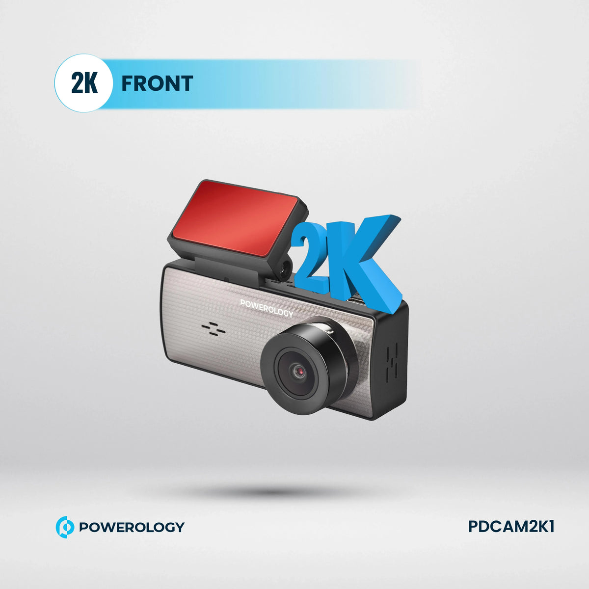 Powerology Dual Recording Dash Camera Black – image 9