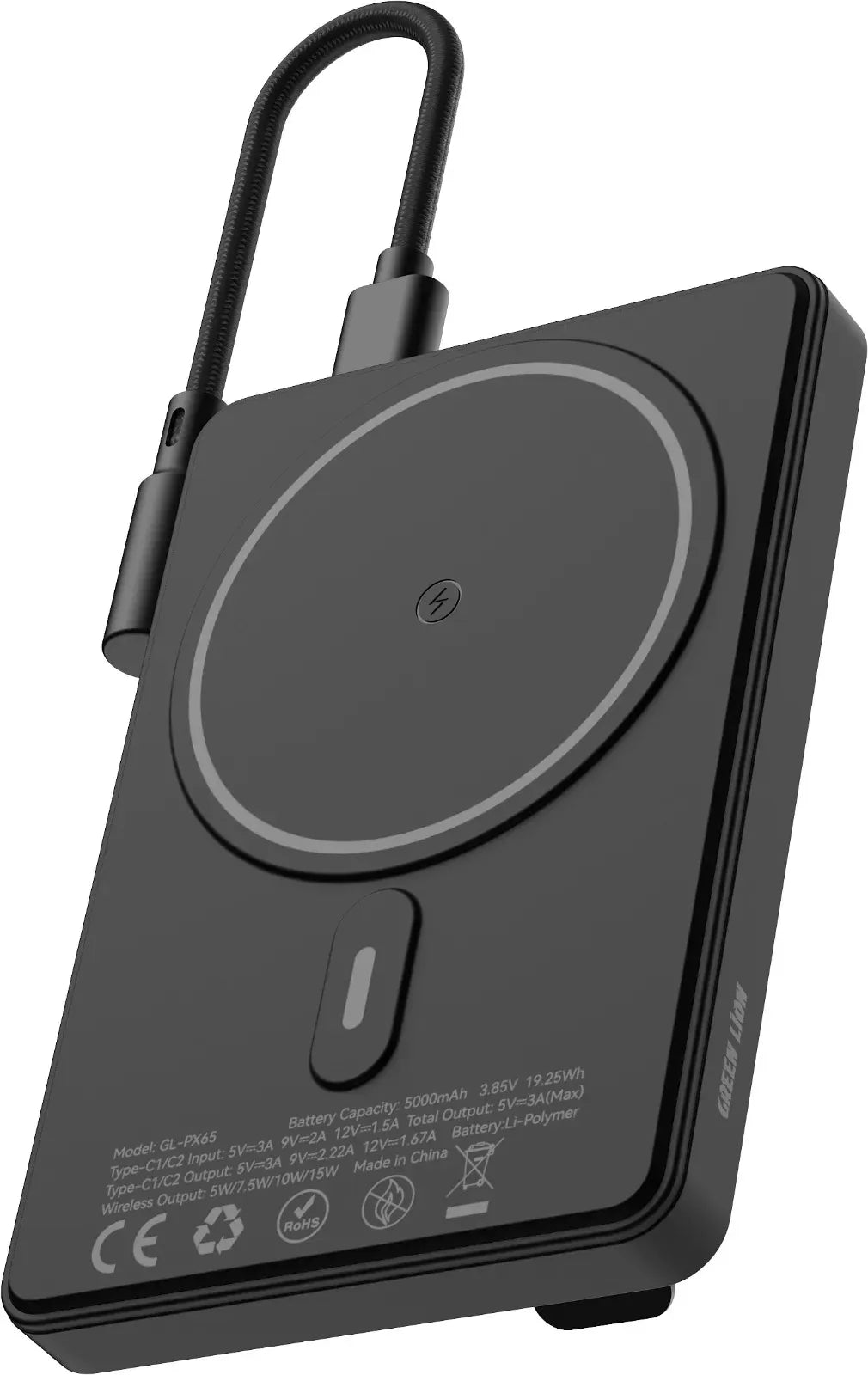 Green Lion Vita Power Bank 5000 m Ah - Black – image 3