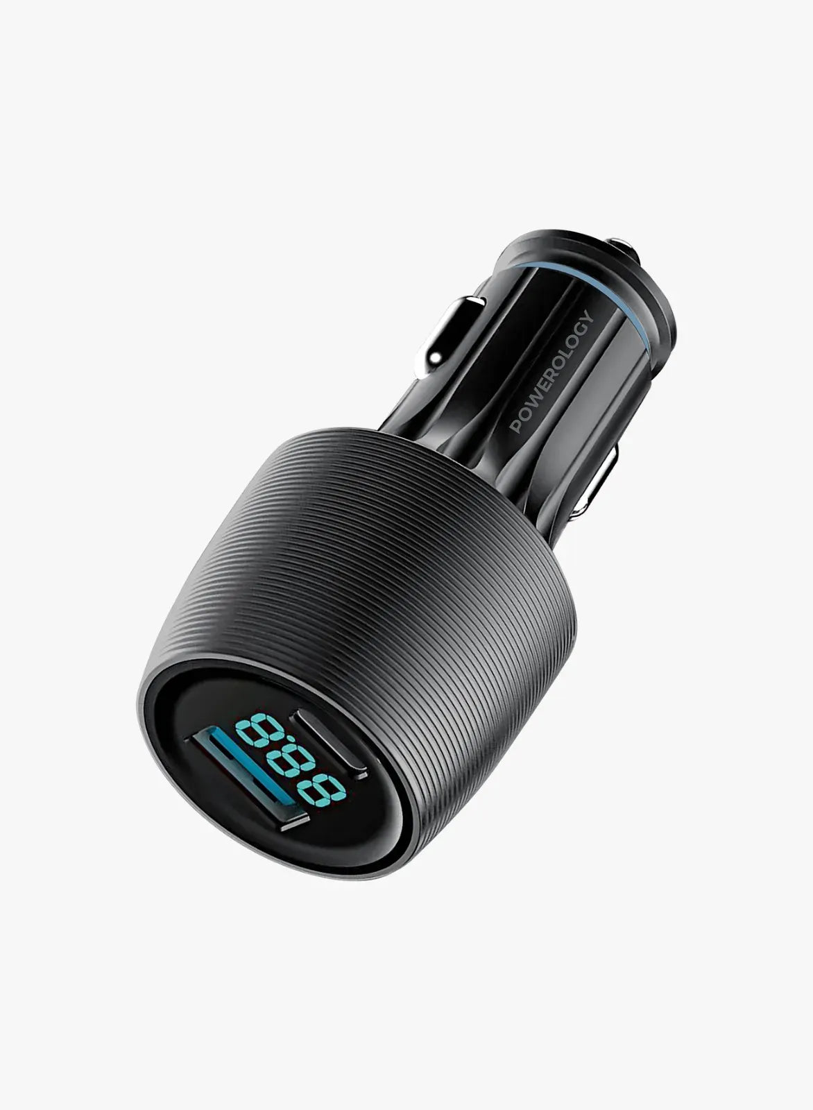 Powerology Velox 83 W Dual-Port Car Charger - Black – image 4