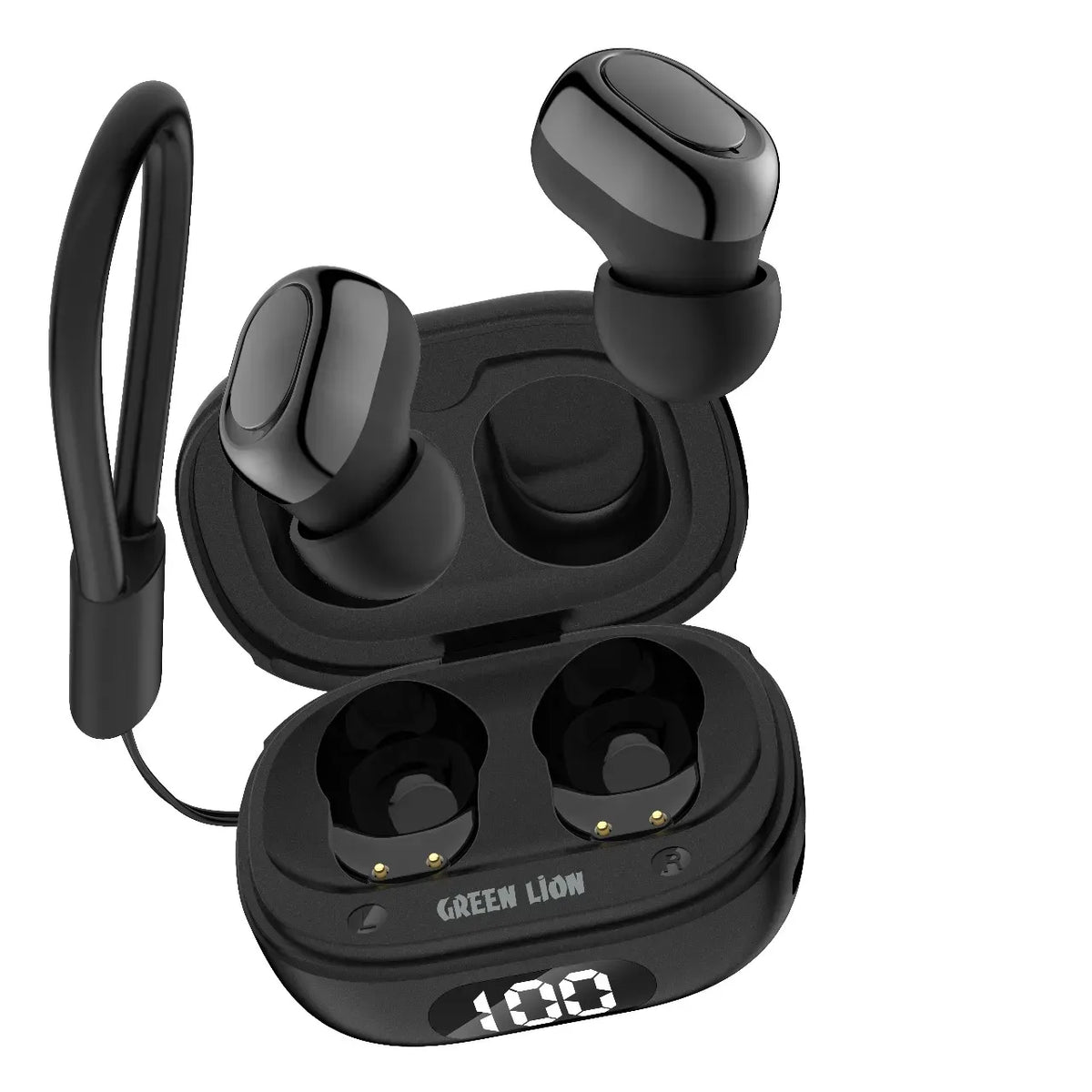 Green Lion Mittersill True Wireless Earbuds - Black – image 12
