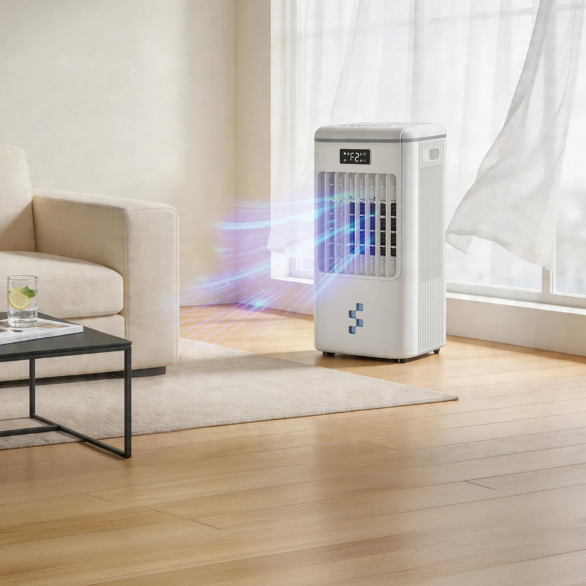 Green Lion AC-200 Air Cooler 6 LWater Tank - White – image 2