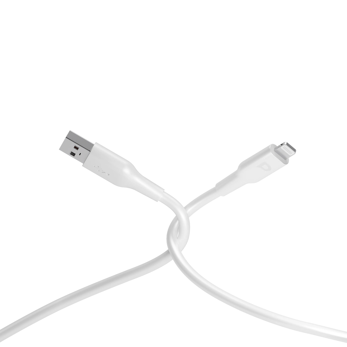 Powerology TPEUSB-A To Lightning Data&Fast Charge Cable - White – image 3