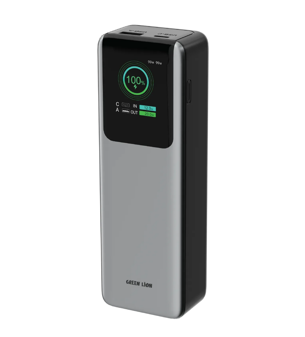 Green Lion Voltura 20000mAh Power Bank Pd100w Grey – image 7