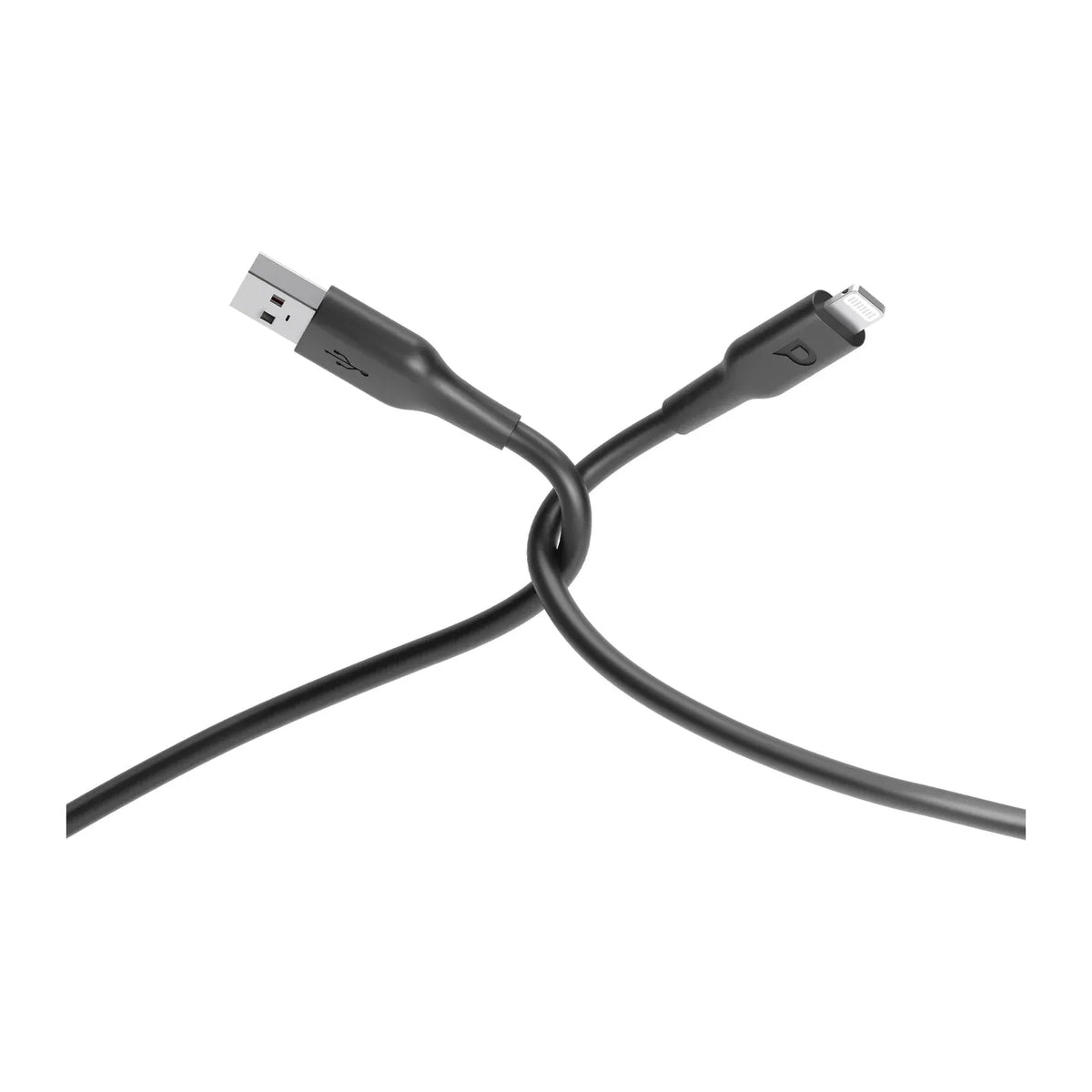 Powerology TPEUSB-A To Lightning Data Sync And Charge 1.2 m - Black