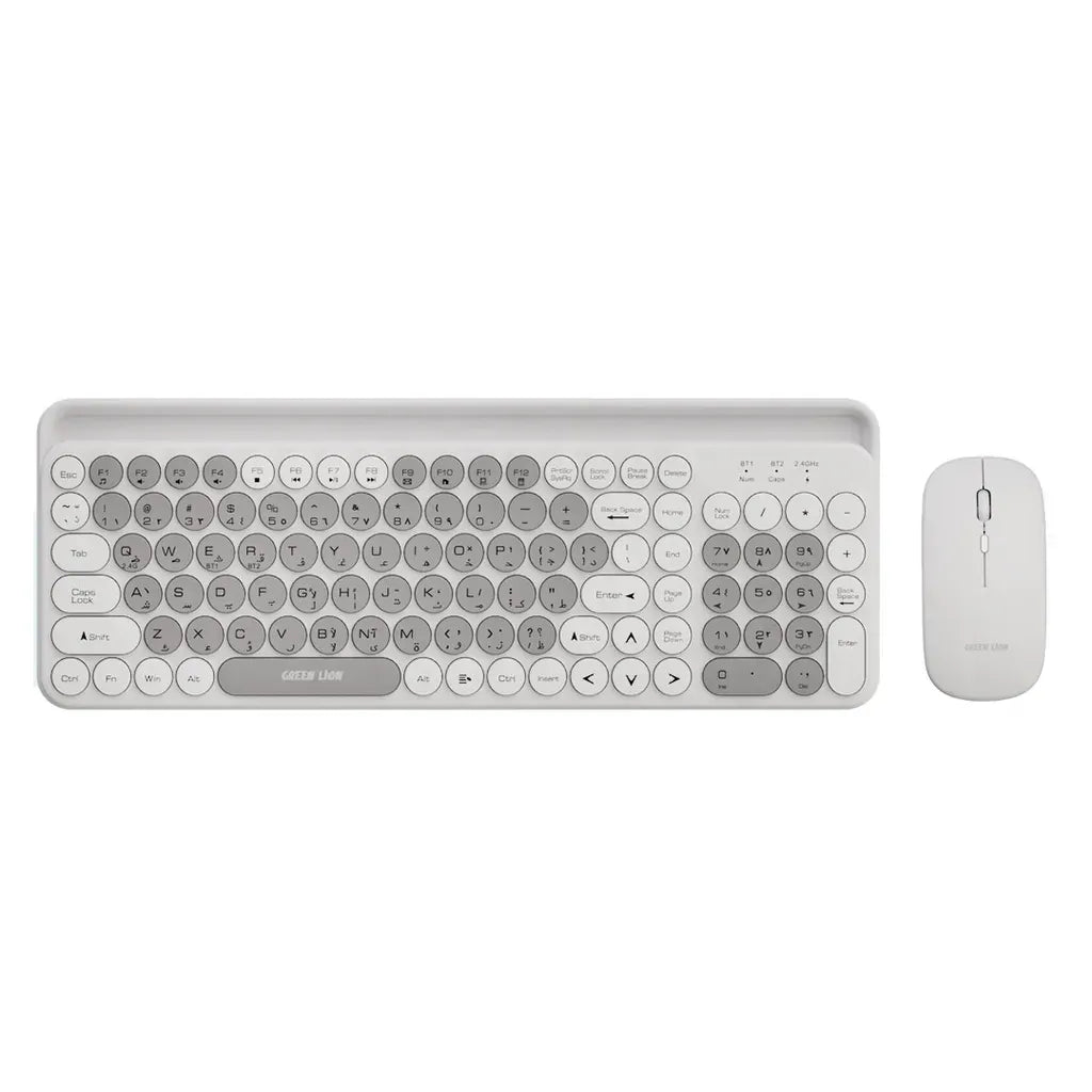 Green Lion Wireless Duo Mouse Keyboard Grey – image 3