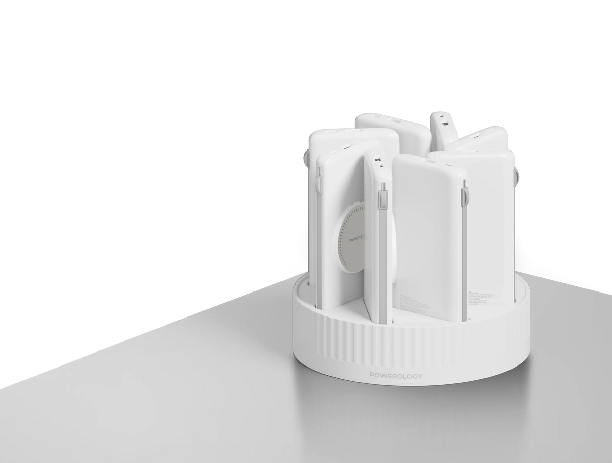 Powerology *810000 m Ah Power Bank Terminal - White – image 1
