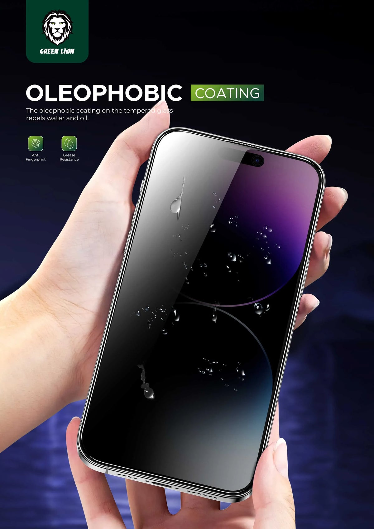 Green Lion 9 HSteve Privacy Screen Protector - Black Edge/Privacy – image 7