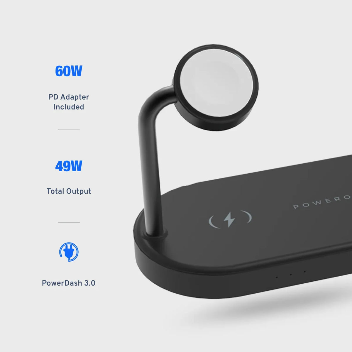 Powerology Portable 4 in 1 Wireless Charging Dock – image 15