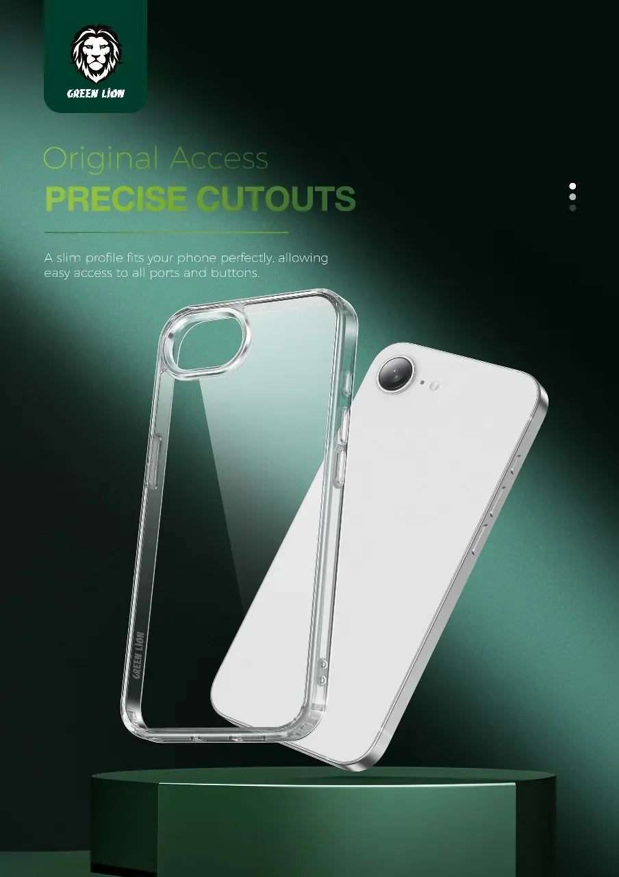 Green Lion Crystal Clear Case – image 9