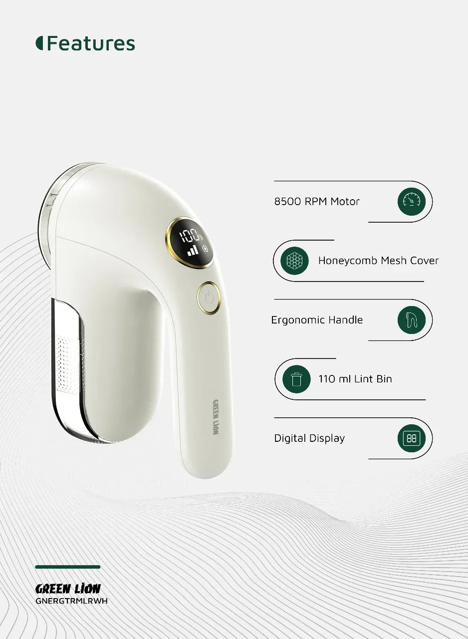 Green Lion Ergotrim Digital Fabric Remover White – image 16