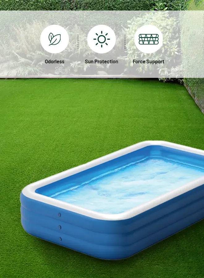Green Lion Inflatable Swimming Pool - Blue – image 6