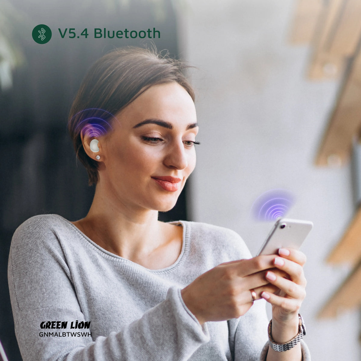 Green Lion Malbun True Wireless Earbuds - White – image 10