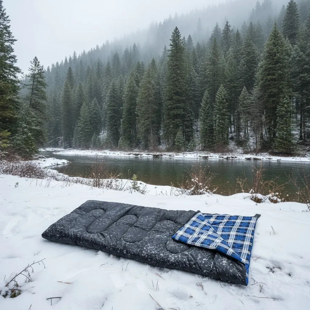 Green Lion Sleep Mate Camping Sleeping Bag Black – image 6
