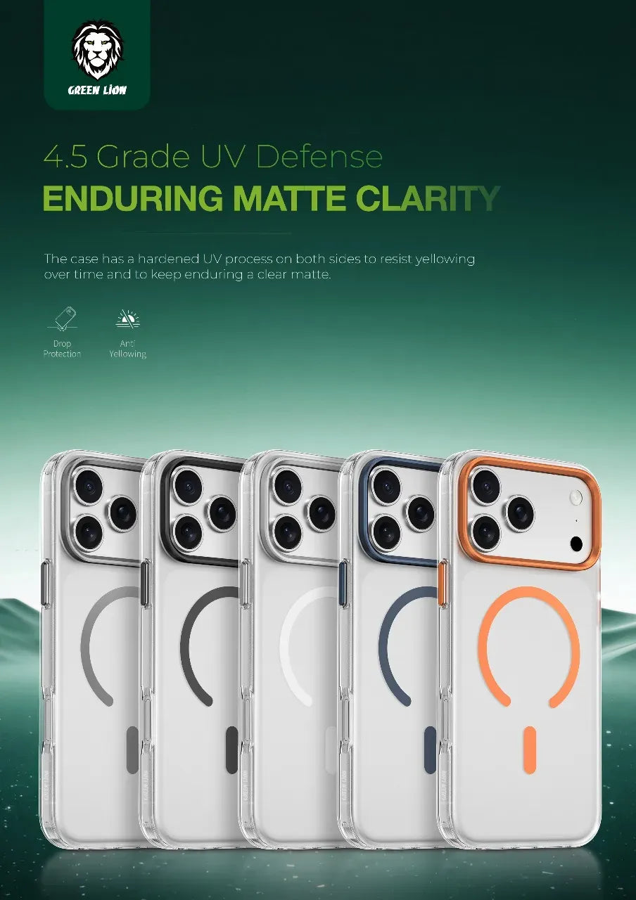 Green Lion Matte Mag Safe - SilverTitanium – image 3