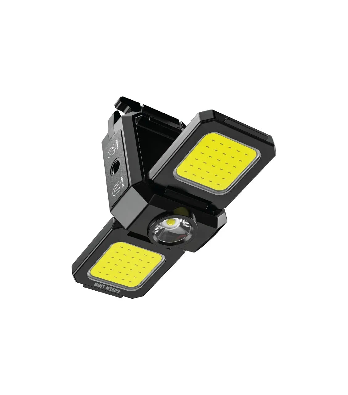 Green Lion Keychain Light with Foldable Design Black – image 4