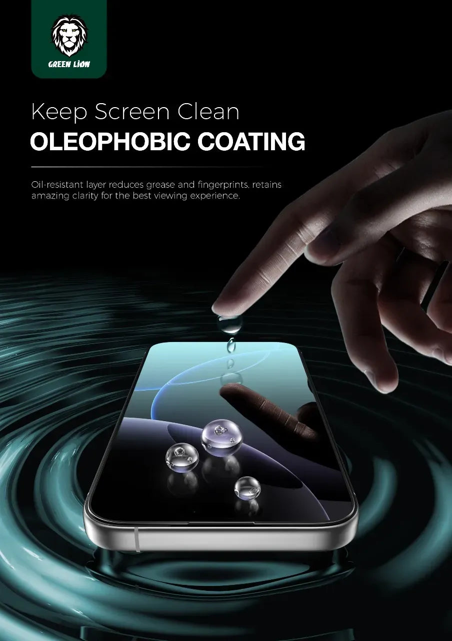 Green Lion 3 DSilicone Plus Screen Protector - Black Edge/Clear – image 6