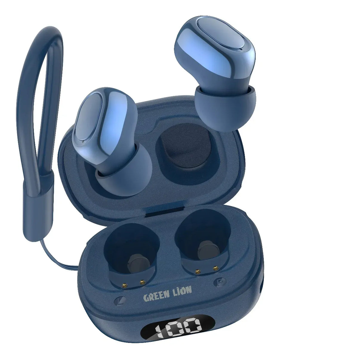 Green Lion Mittersill True Wireless Earbuds - Blue – image 7