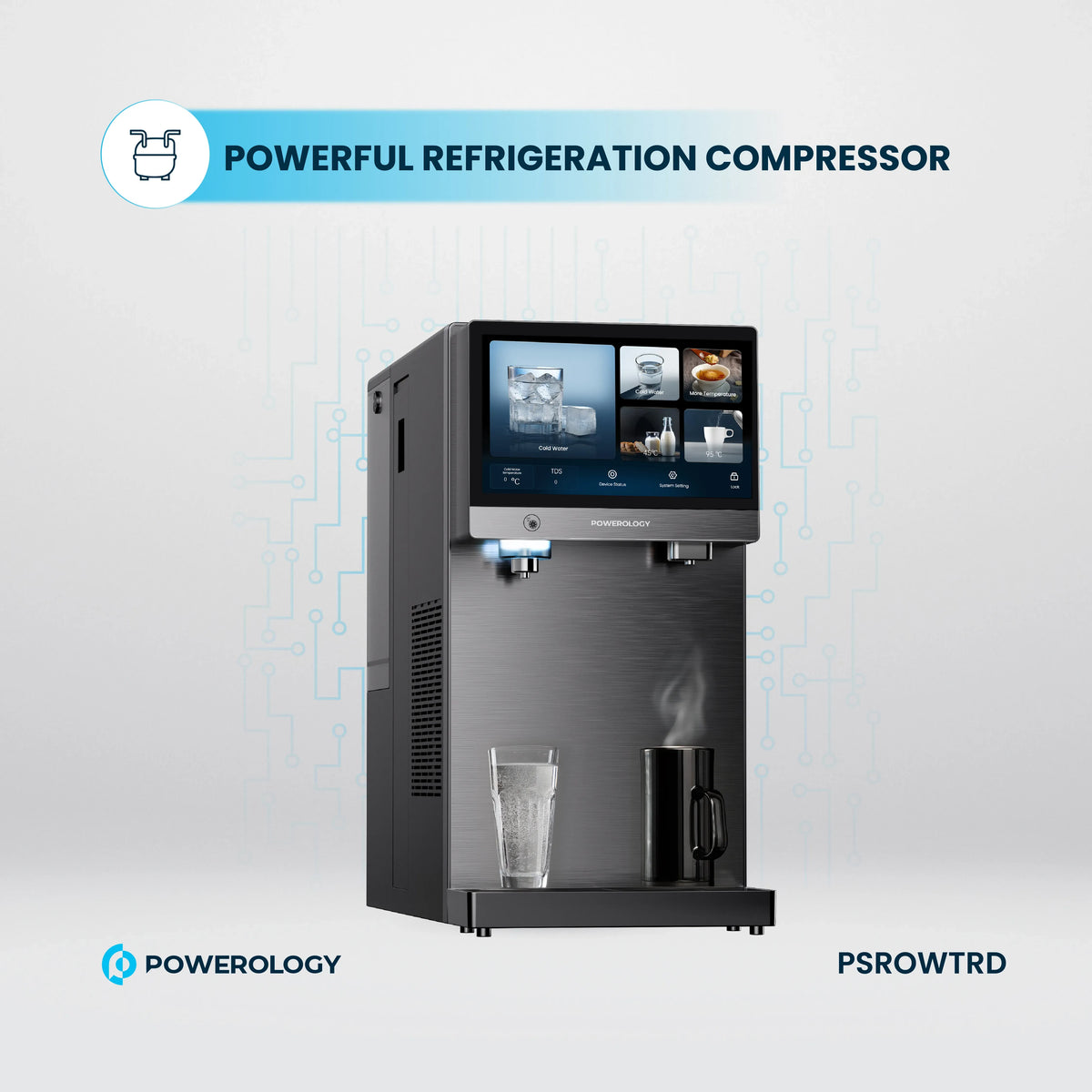 Powerology 4 Stage Reverse Osmosis Water Purifier Dispenser Black – image 14