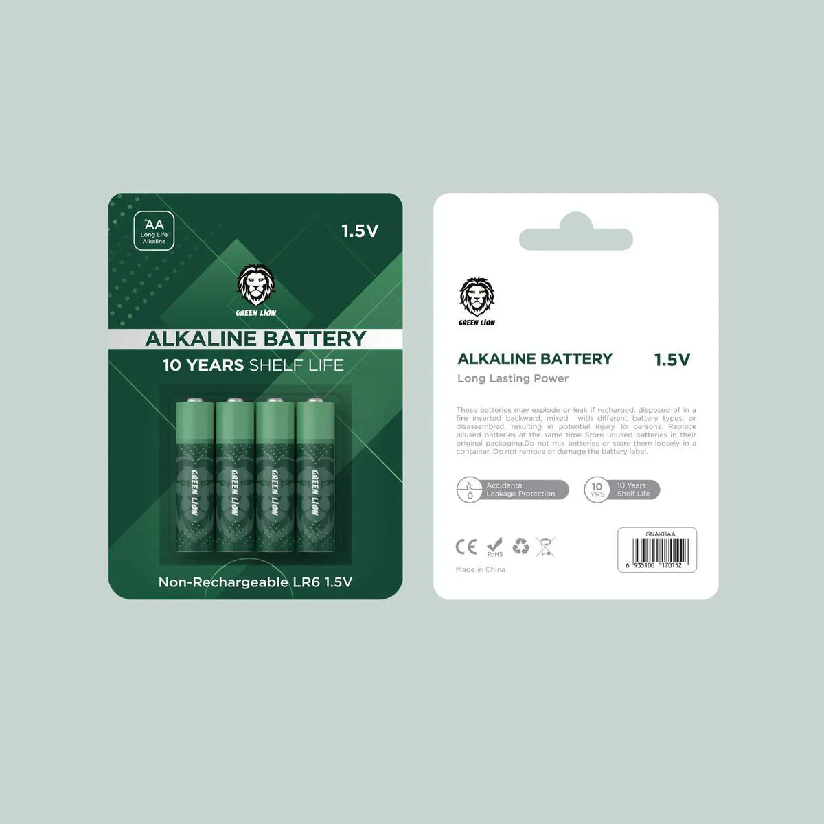 Green Lion Alkaline Battery