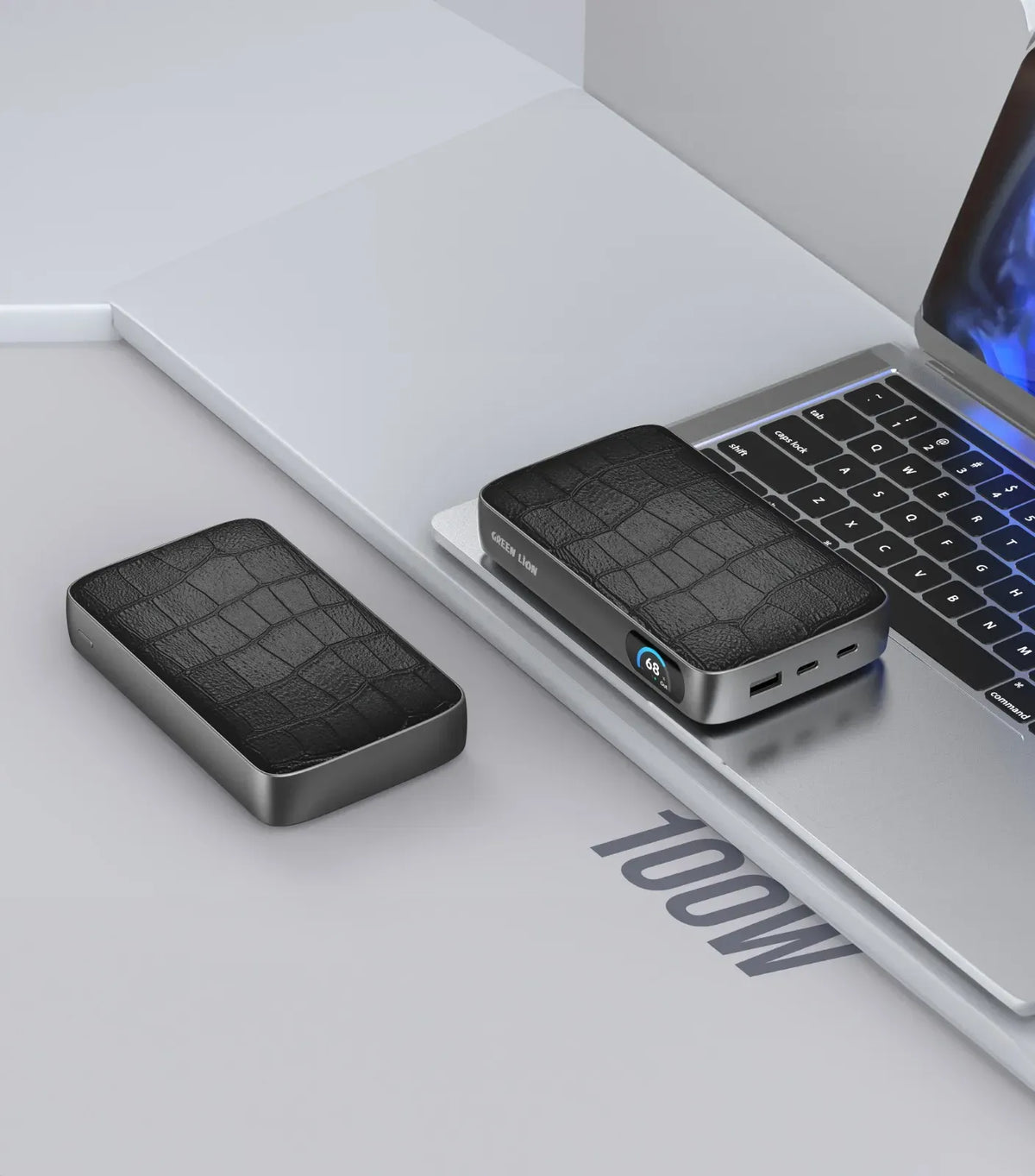 Green Lion Valmont 20000mAh Power Bank PD 100w Black – image 3
