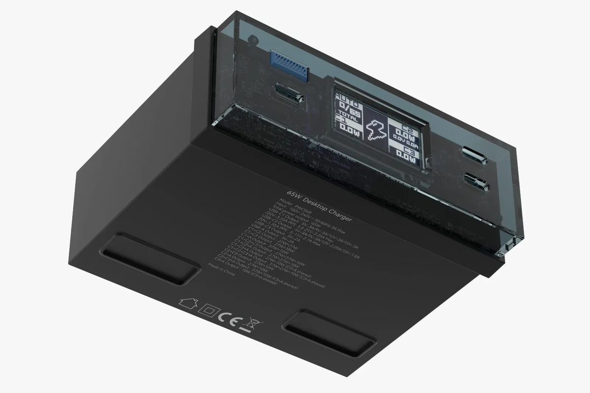 Powerology Power Hub Desktop Charging Station Black – image 4