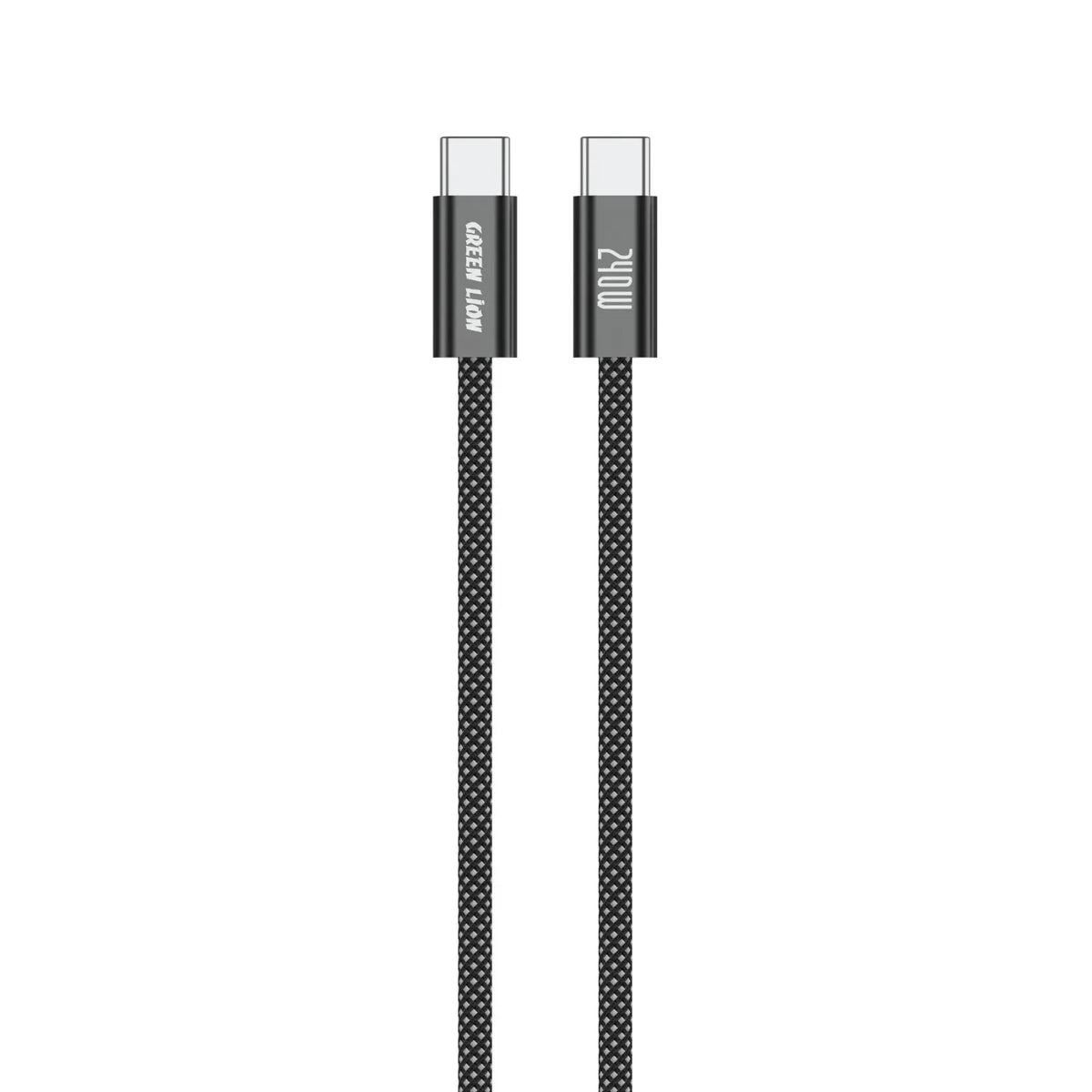 Green Lion 240 WUSB-Cto USB-CUltra-Fast Charging Cable - Black – image 2