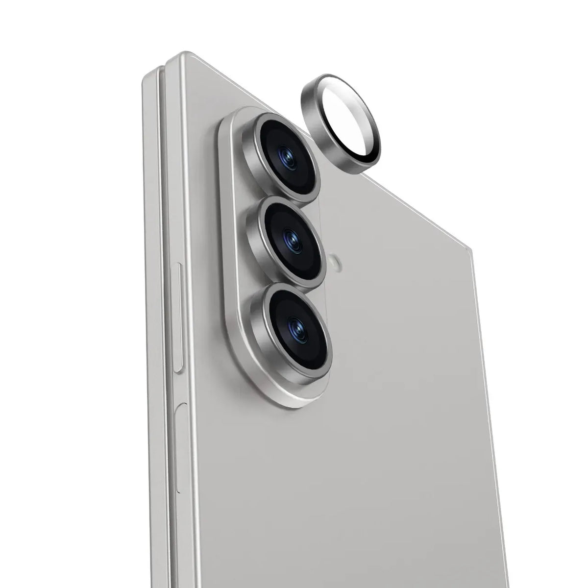 Green Lion Classic Camera Lens for Z Fold 7 Gray – image 5