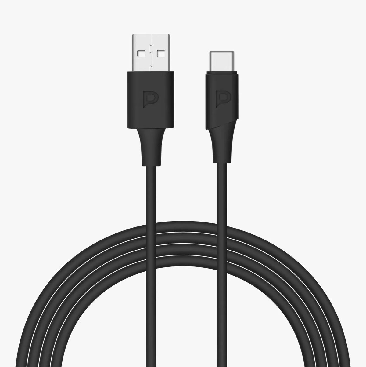 Powerology Power Sync Flex USB-A TOUSB-C 1.2 MCable PD 20 W - Black – image 2
