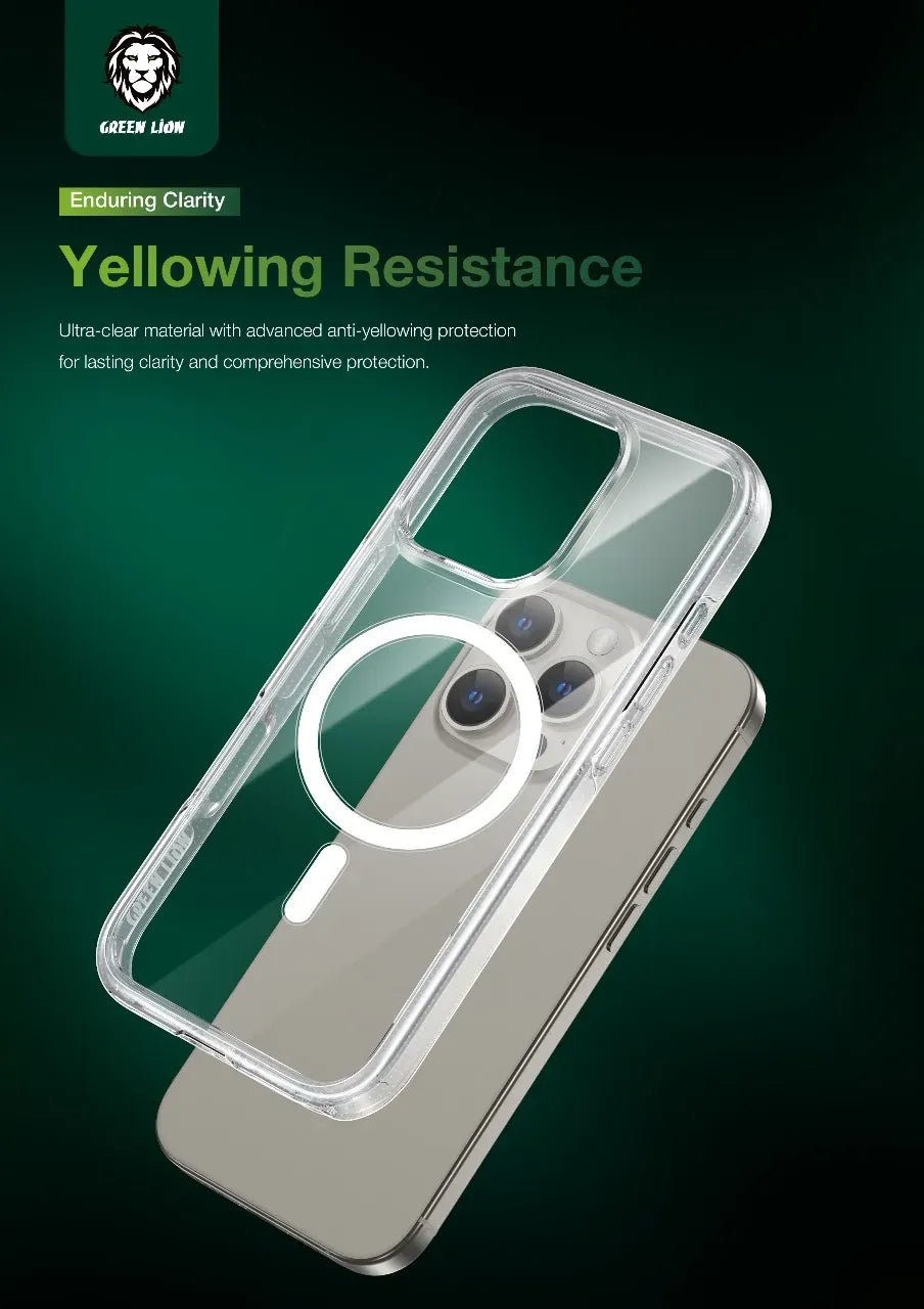 Green Lion Ultra Clear Mag Safe Case – image 8