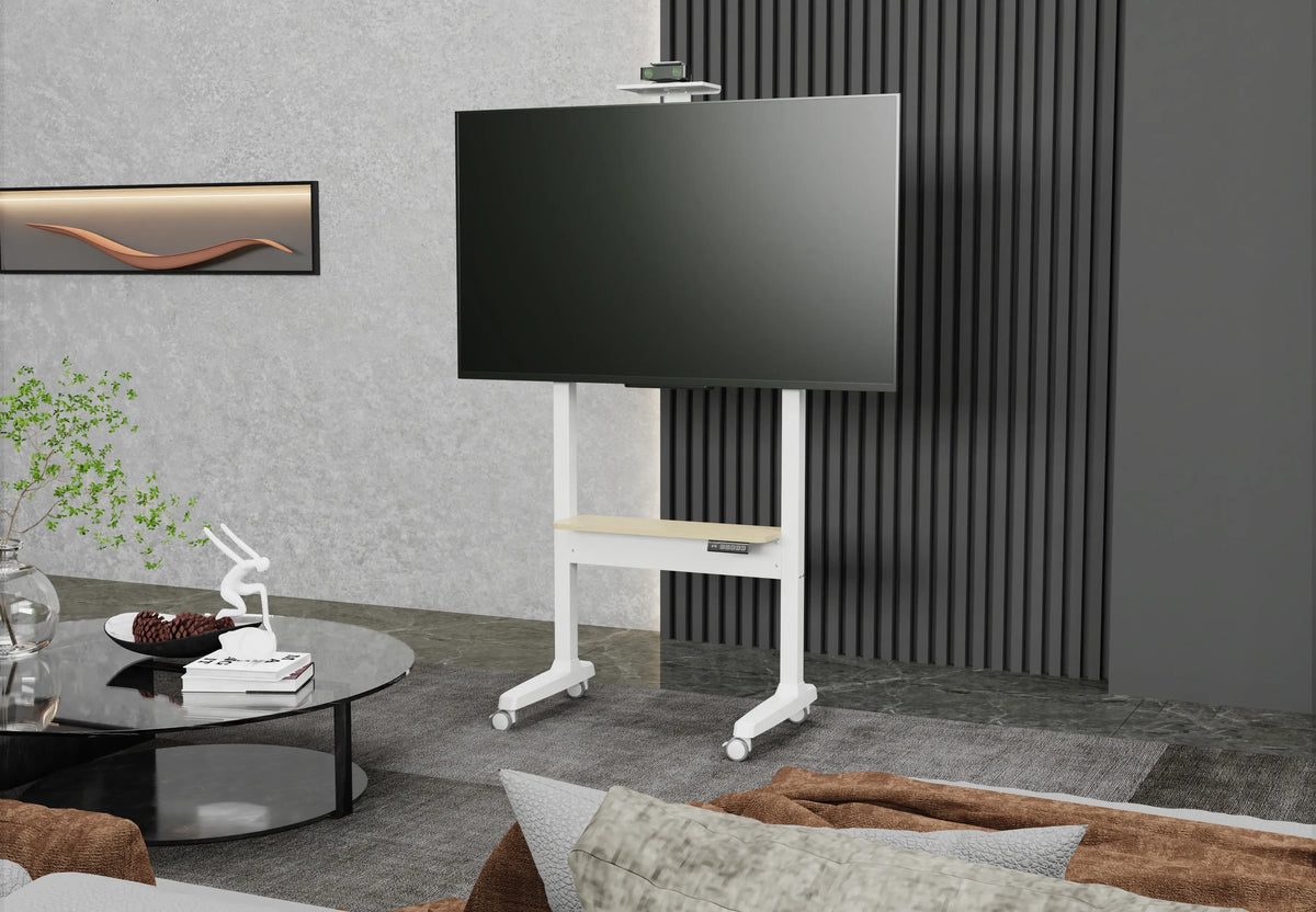 Powerology Electric TVStand - White – image 4