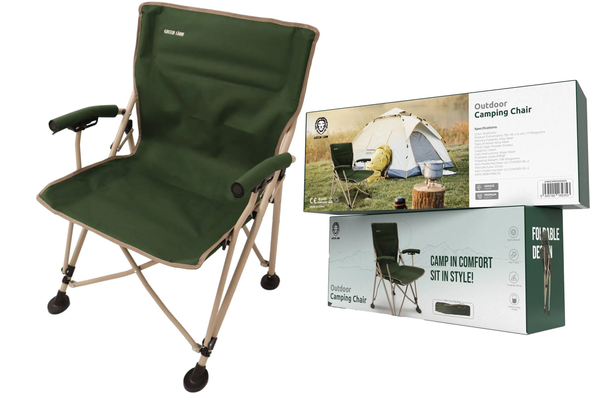 Green Lion Outdoor Camping Chair – image 2