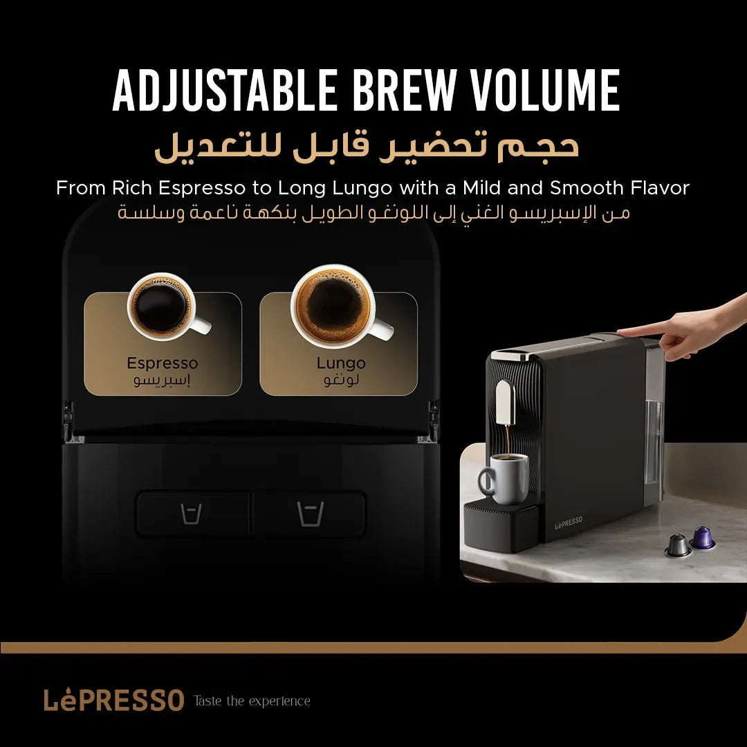 Lepresso Baristo Espresso Machine Nespresso Capsule Compatile - White – image 9