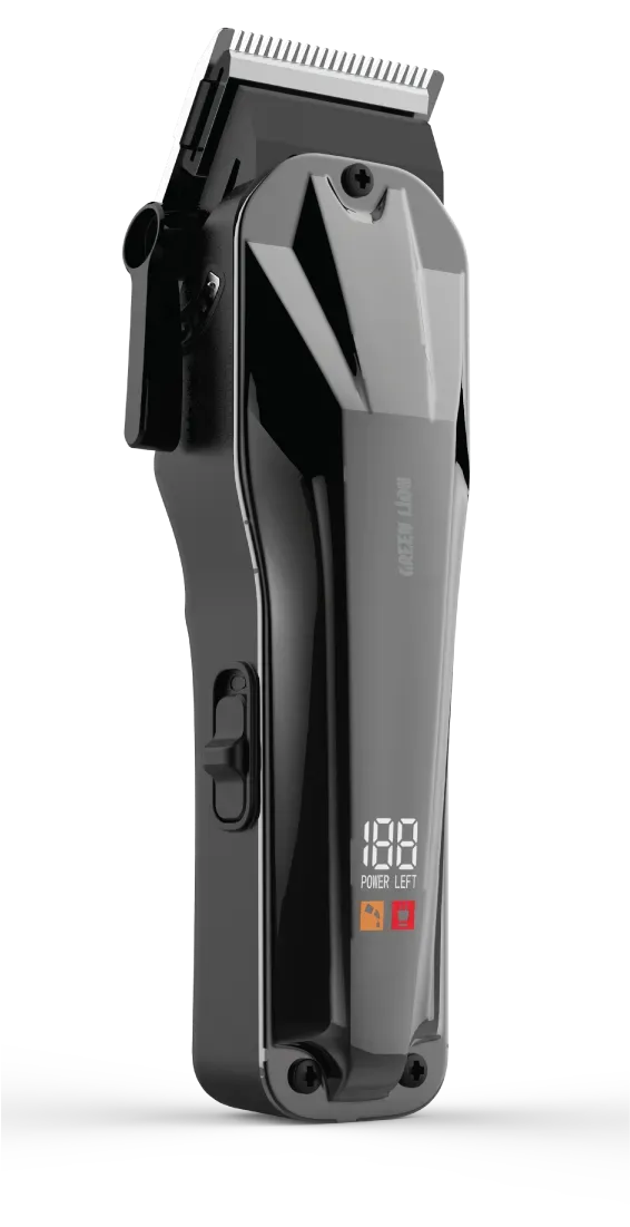 Green Lion Clip Pro Professional Hair Clipper Black – image 3