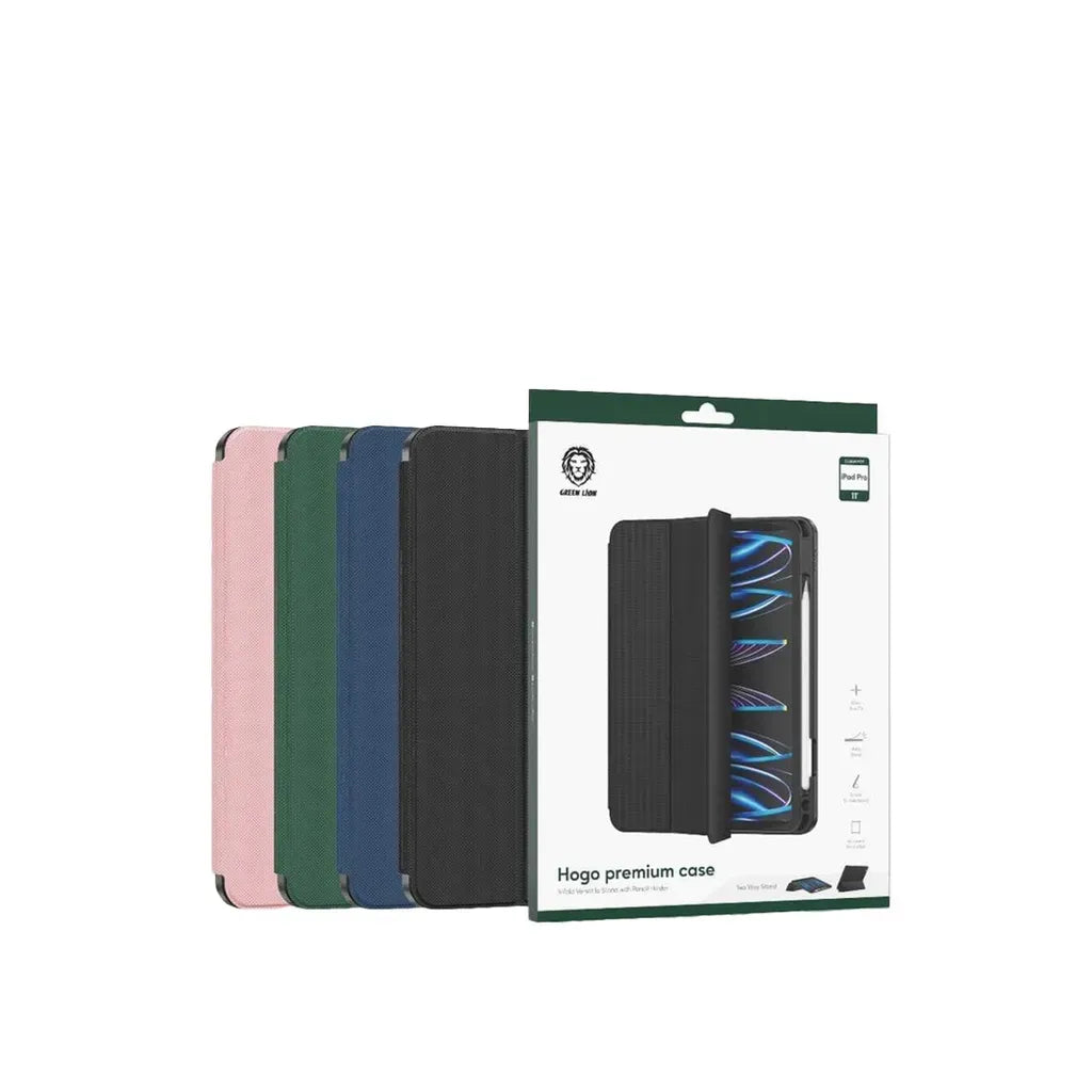 Green Lion Hogo Premium Casewith Pencil Holder - Black – image 10