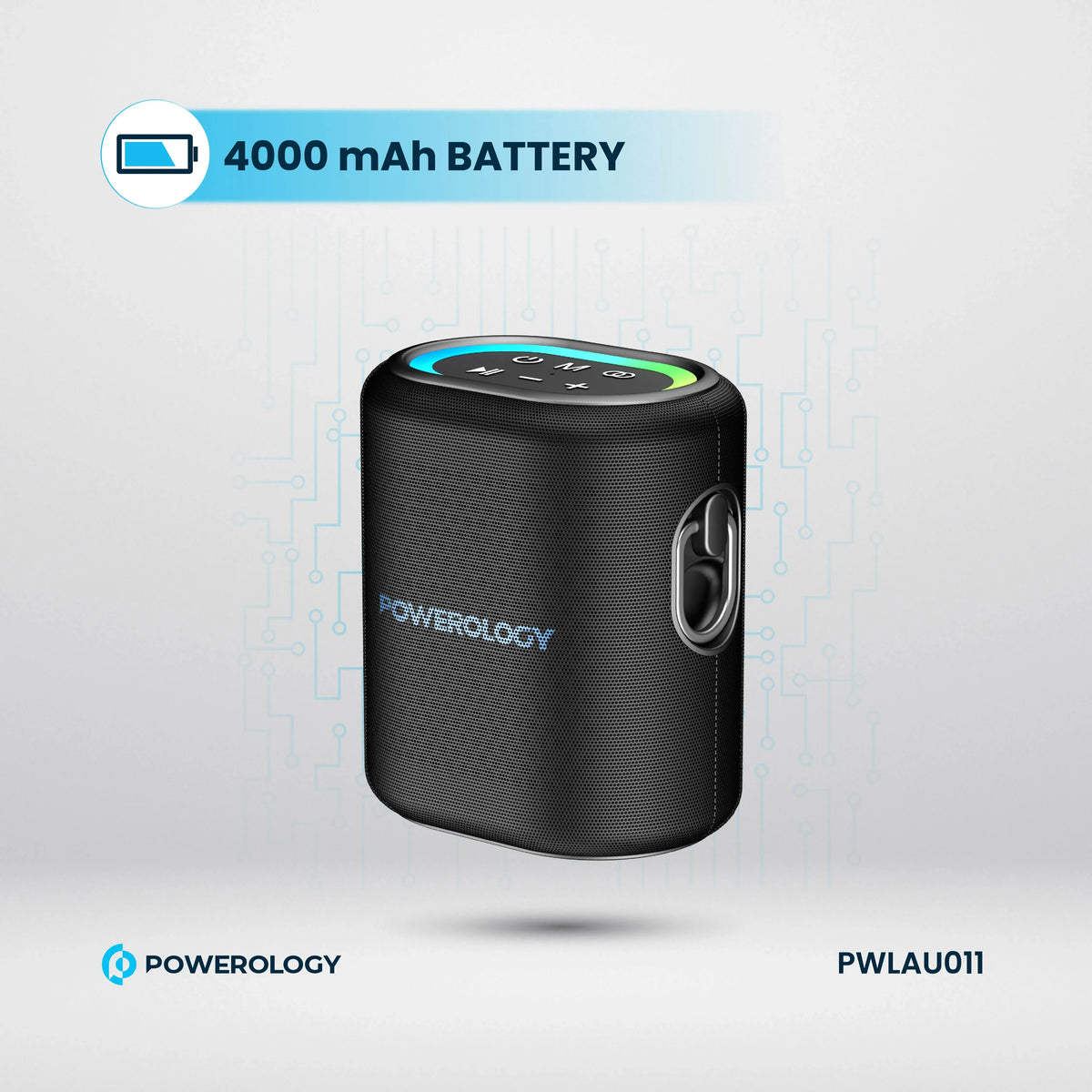 Powerology Portable Loud Speaker Black – image 24