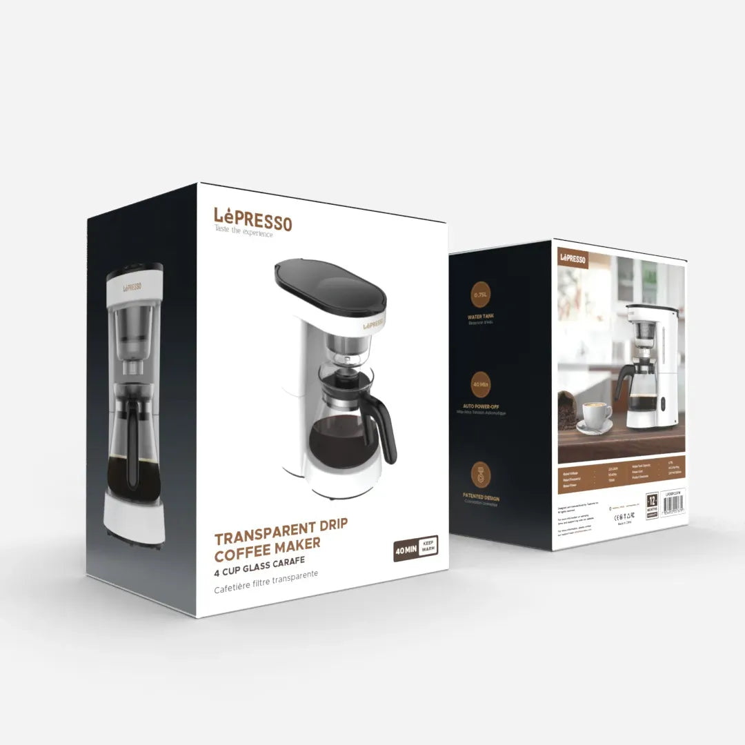 LePresso Drip Coffee Machine Bs Plug 0 75l White – image 2
