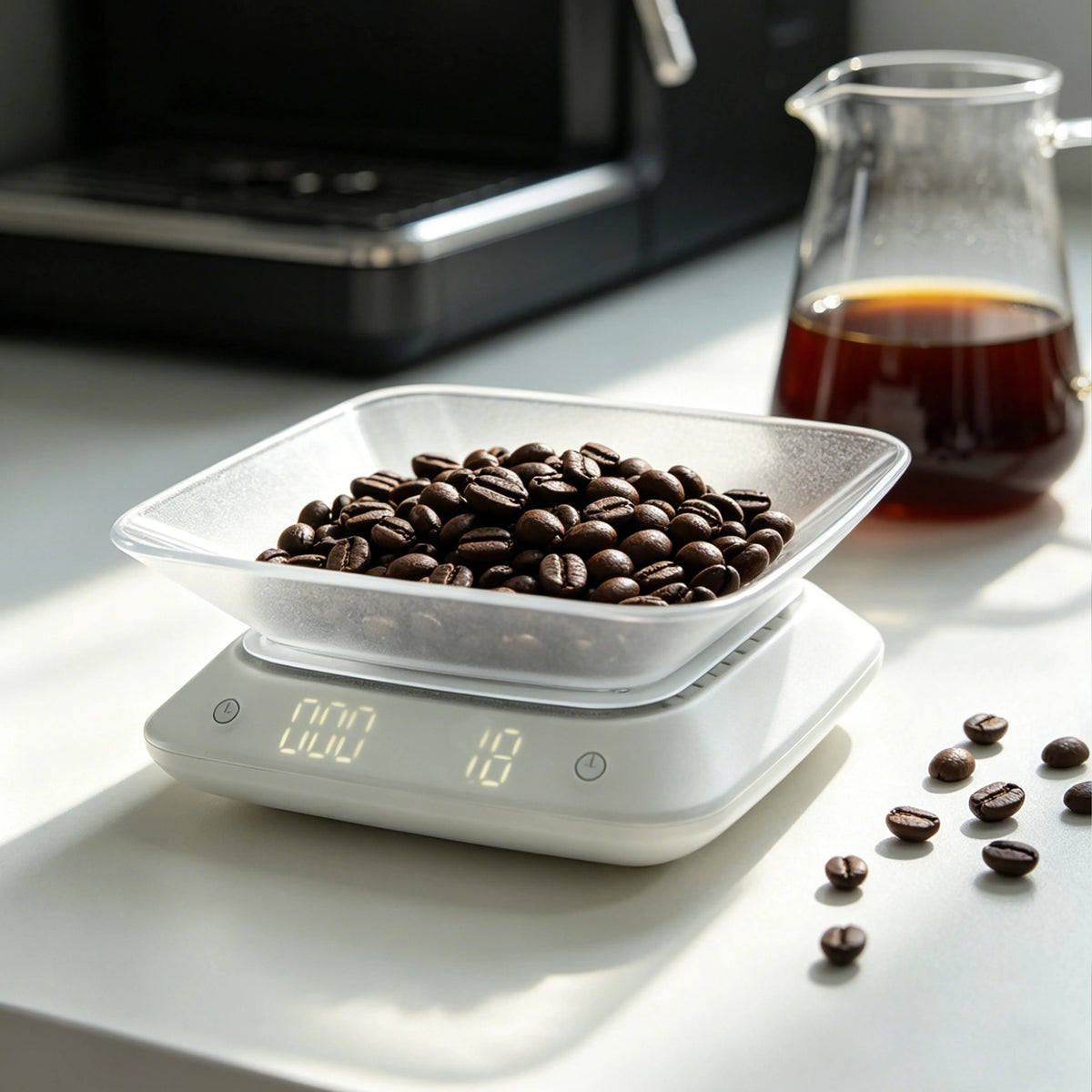 LePresso Orino Precision Coffee Scale White – image 4
