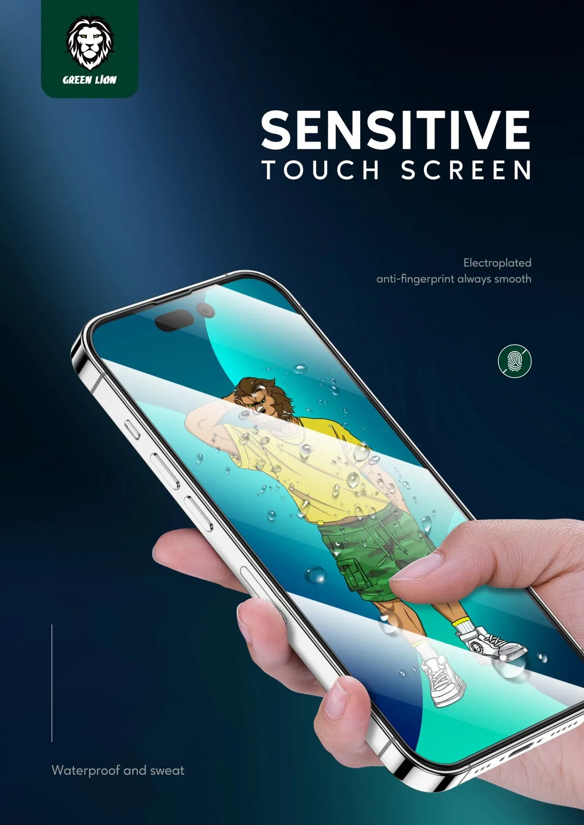Green Lion 3 DSilicone Plus Screen Protector - Clear – image 6