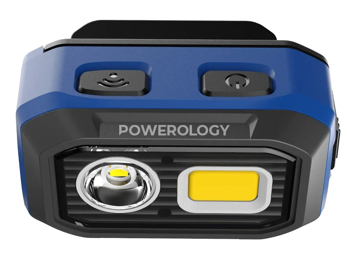 Powerology Brightvision Rechargeable LED Headlamp Black – image 6