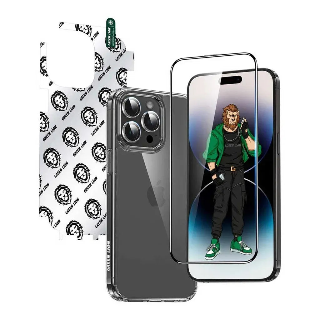 Green Lion 4 In 1 Defender Pack - Transparent – image 8